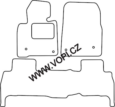 Autokoberce Toyota Landcruiser 2008 - Colorfit Fun (4768)